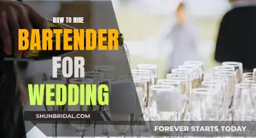 Hiring Bartenders for Your Wedding: A Step-by-Step Guide