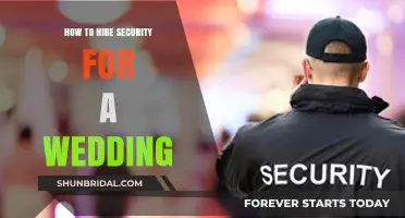 Hire Wedding Security: Expert Tips for a Safe Celebration