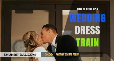 Hitching Your Wedding Dress Train: A Step-by-Step Guide