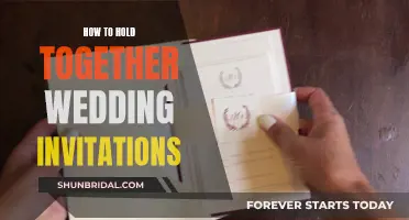 Creative Ways to Secure Your Wedding Invitations