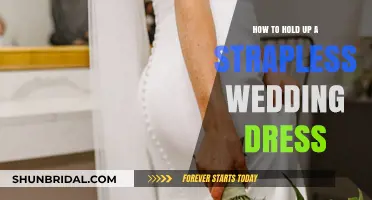 Strapless Wedding Gowns: Keep Your Dress Up Tricks