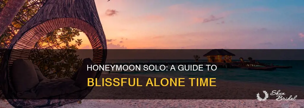 how to honeymoon alone