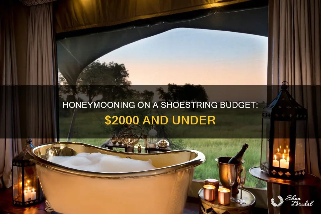 how to honeymoon for 2000