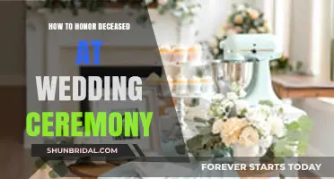 Honoring Lost Loved Ones: Thoughtful Ways to Include Deceased in Your Wedding