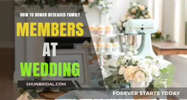 Honoring Deceased Loved Ones: Thoughtful Ways to Include Family in Your Wedding