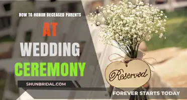 Honoring Deceased Parents: Meaningful Ways to Include Them in Your Wedding