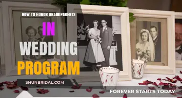 Honoring Grandparents: Meaningful Ways to Include Them in Your Wedding Program