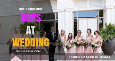 Honoring Little Boys at Weddings: Creative Ways to Include Them