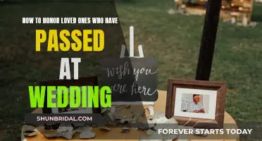 Honoring Departed Loved Ones: Wedding Rituals and Ideas