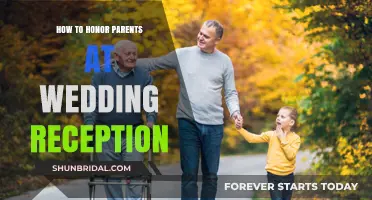 Heartwarming Ways to Honor Parents at Your Wedding Reception