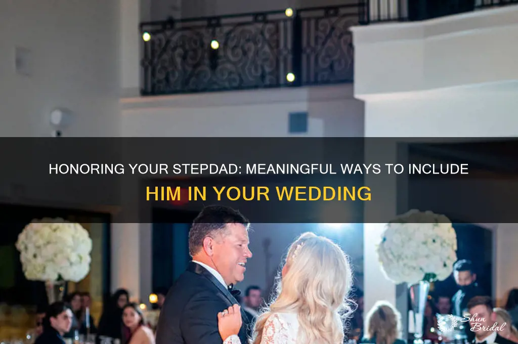 how to honor step dad at wedding