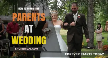 Honoring Step Parents at Your Wedding: A Guide to Inclusive Celebrations