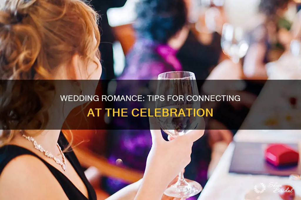 how to hook up at a wedding