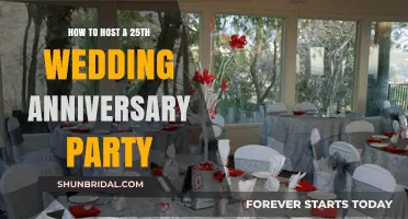 Celebrating 25 Years of Love: A Guide to Hosting a Silver Anniversary Party