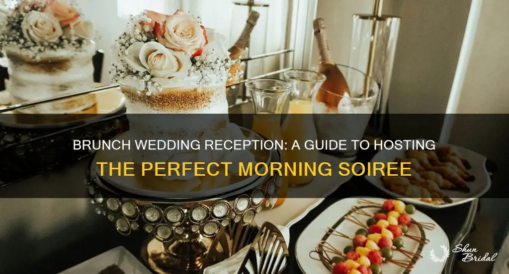 how to host a brunch wedding reception