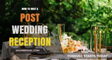 Planning a Post-Wedding Reception: A Guide to Hosting