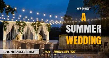 Summer Wedding Bliss: Tips for Hosting the Perfect Warm-Weather Celebration