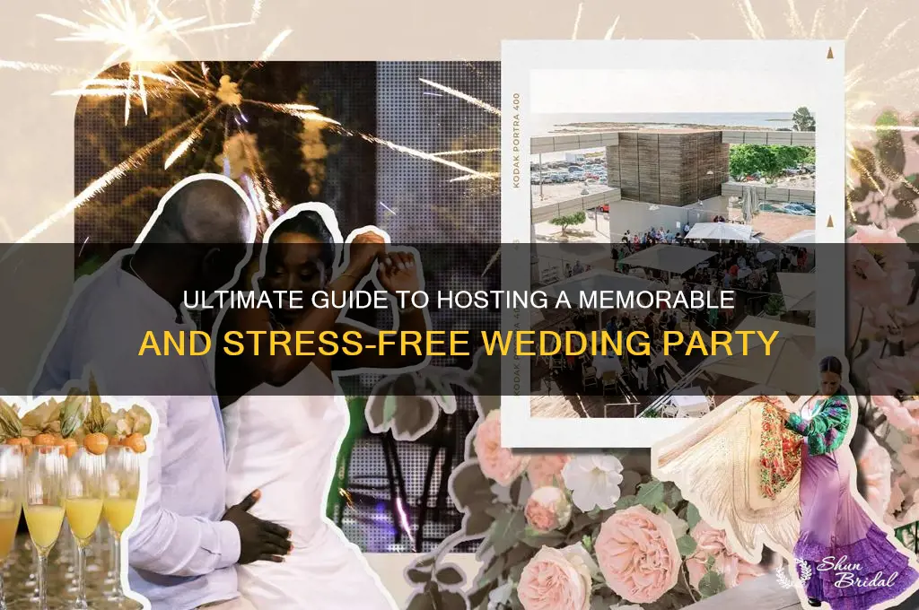 how to host a wedding party