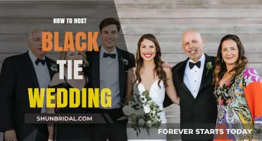 Elegant Black Tie Wedding: A Step-by-Step Guide to Hosting Perfection