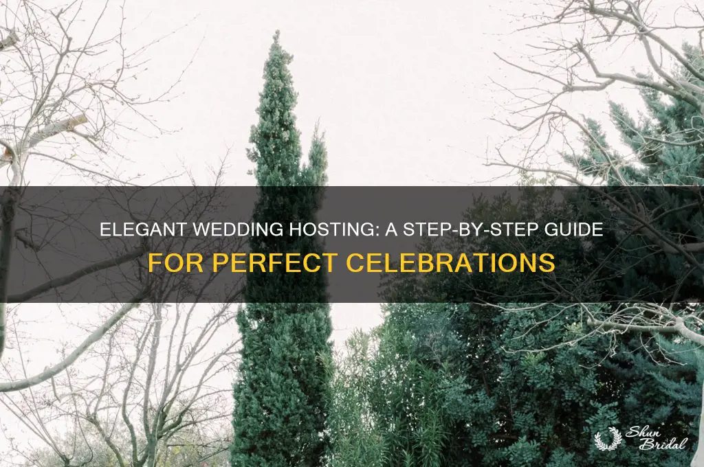 how to host weddings