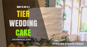 Mastering the Art of Icing a 2-Tier Wedding Cake: A Step-by-Step Guide