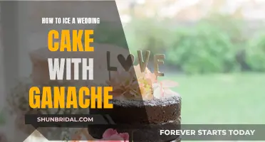 Icing a Wedding Cake: Ganache Perfection in Easy Steps