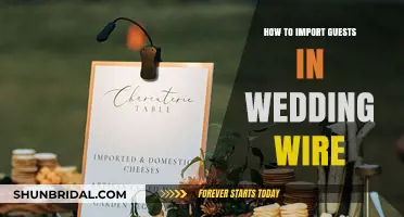 Effortlessly Import Wedding Guests into WeddingWire: A Step-by-Step Guide