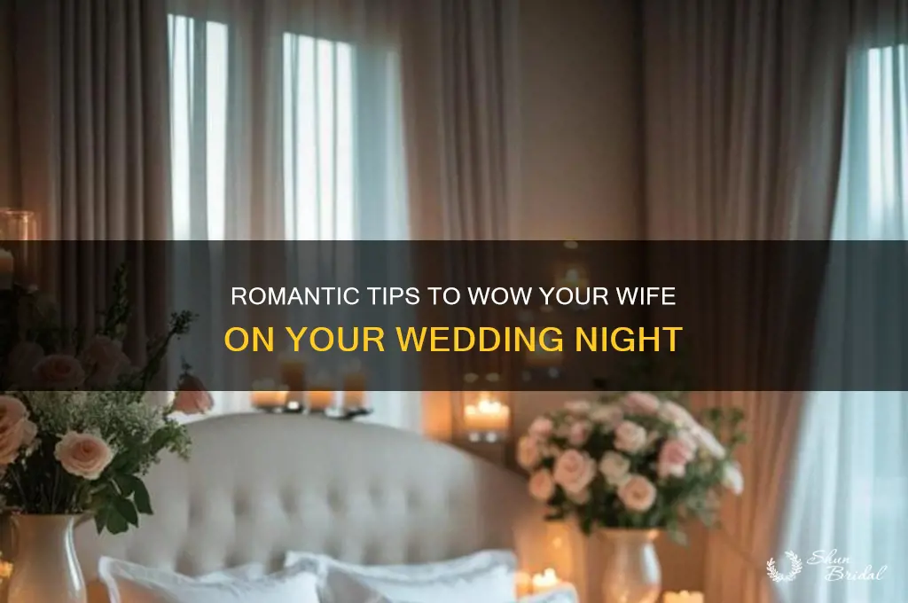 how to impress your wife on wedding night