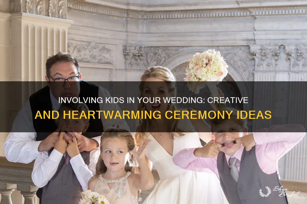 how to include a child in a wedding ceremony