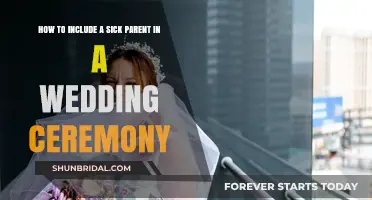 Honoring Your Sick Parent: Creative Ways to Include Them in Your Wedding