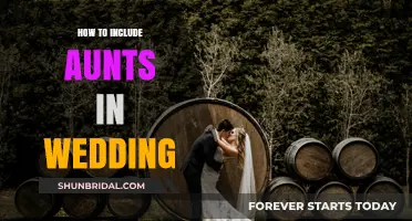 Honoring Family Bonds: Creative Ways to Include Aunts in Your Wedding