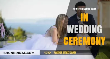 Incorporating Your Little One: Creative Ways to Include Baby in Your Wedding Ceremony