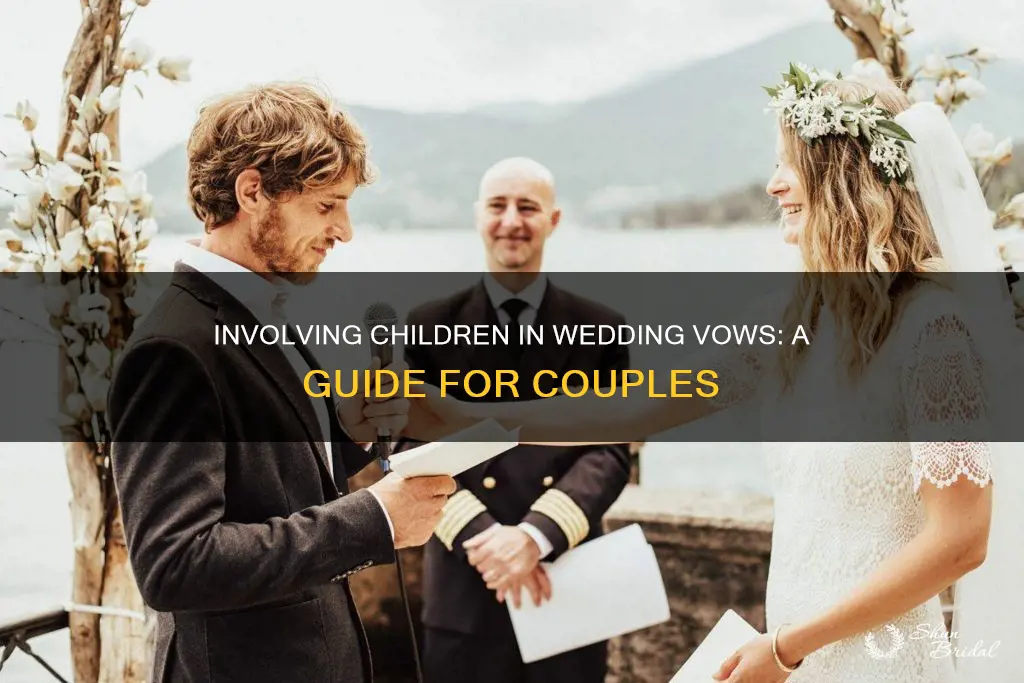how to include child in wedding vows