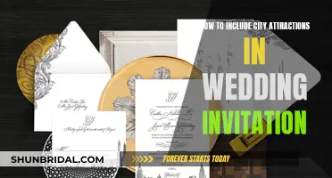 Incorporate City Attractions: Wedding Invitation Ideas for Engaging Guests