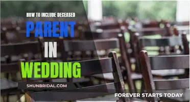Honoring Deceased Parents at Your Wedding: Ways to Include Them