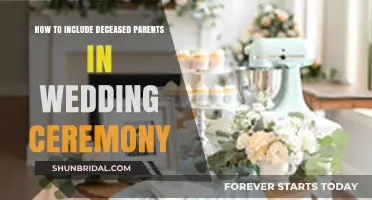 Honoring Deceased Parents: Meaningful Ways to Include Them in Your Wedding Ceremony