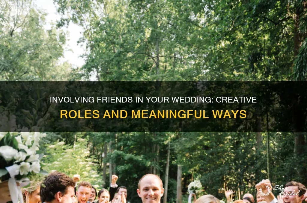 how to include friend in wedding
