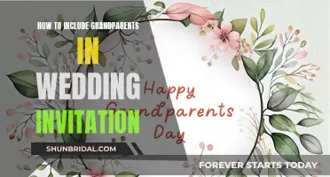 Involving Grandparents in Your Wedding: Invitation Ideas and Etiquette