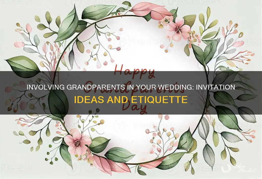 how to include grandparents in wedding invitation