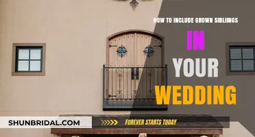 Involving Grown Siblings in Your Wedding: Creative and Meaningful Ways