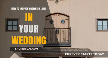 Involving Grown Siblings in Your Wedding: Creative Roles and Bonding Ideas