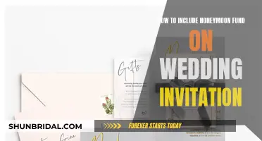 Honeymoon Fund: Wedding Invitation Etiquette for Monetary Gifts