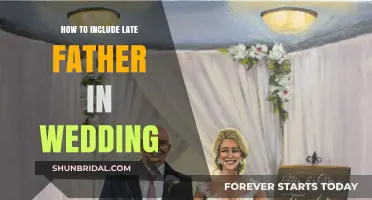 Honoring Your Late Father: Meaningful Ways to Include Him in Your Wedding