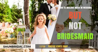 Creative Ways to Include Your Niece in Your Wedding Without Bridesmaid Duties