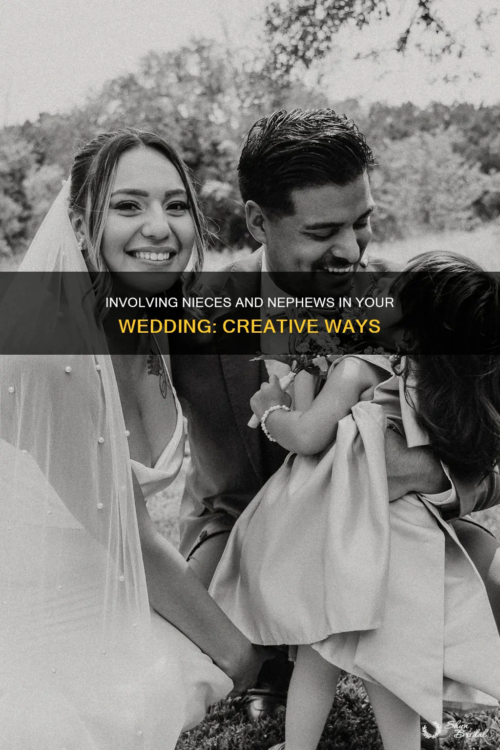 how to include nieces and nephews in wedding