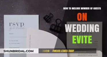 Effortlessly Add Guest Count to Your Wedding Evite: A Simple Guide
