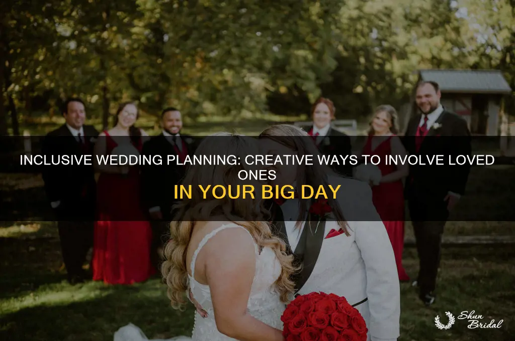 how to include others in wedding
