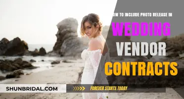 Incorporate Photo Release: Wedding Vendor Contracts Simplified