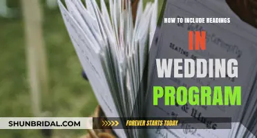 Incorporate Meaningful Readings into Your Wedding Program: A Guide