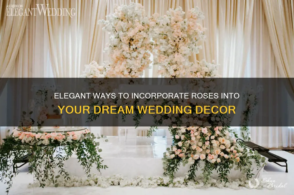 how to include rose in your wedding
